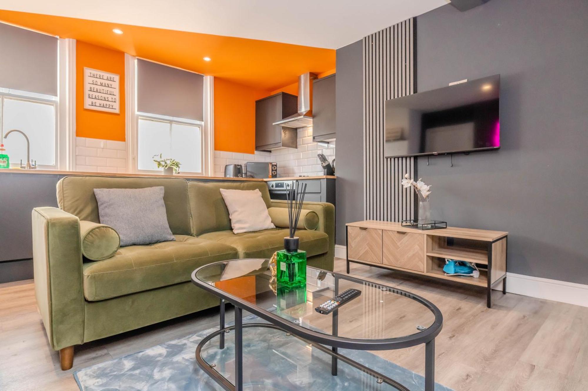 Luxe City Living L 2-Bedroom Flat With Free Parking Brighton Екстериор снимка